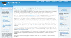 Desktop Screenshot of drupalhandboek.nl