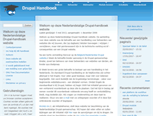 Tablet Screenshot of drupalhandboek.nl